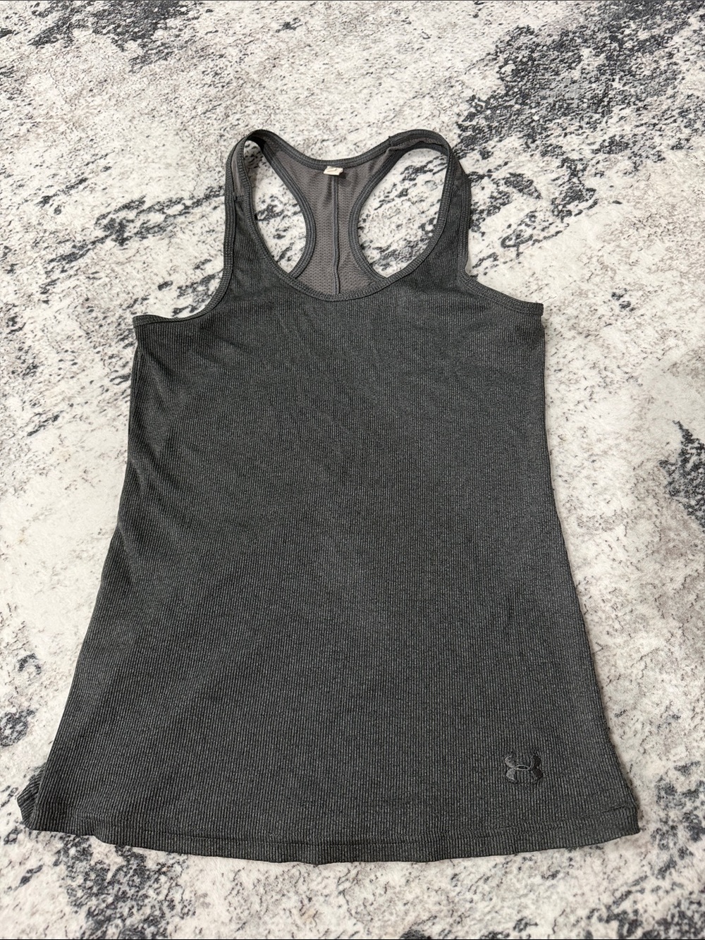 Under Armour Women’s Charcoal Gray Racerback Tank